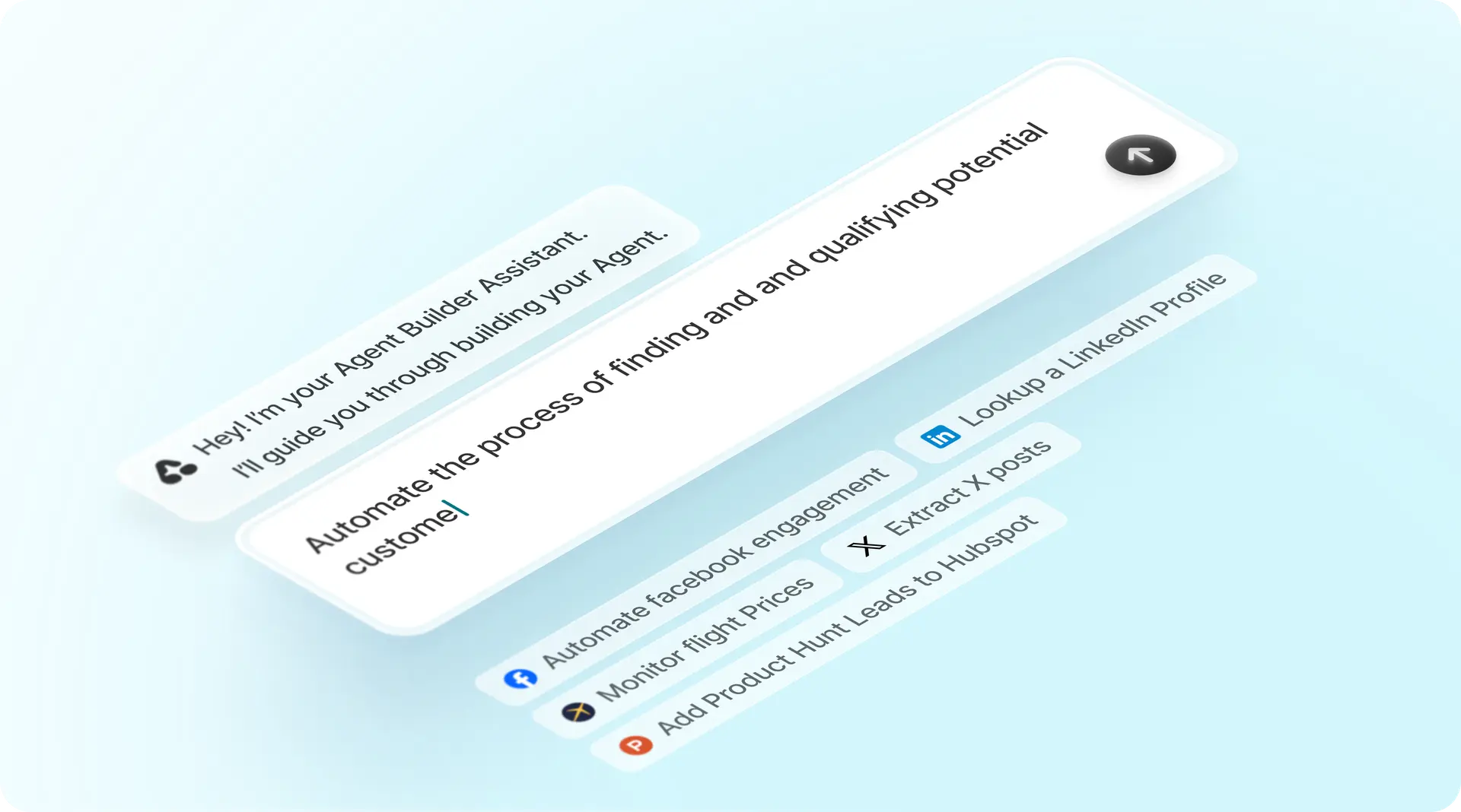 Just type it and it works